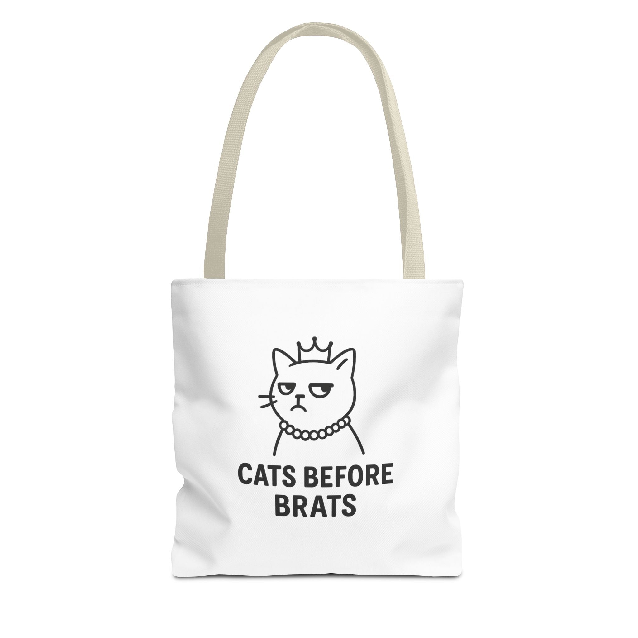 Cats Before Brats Tote Bag