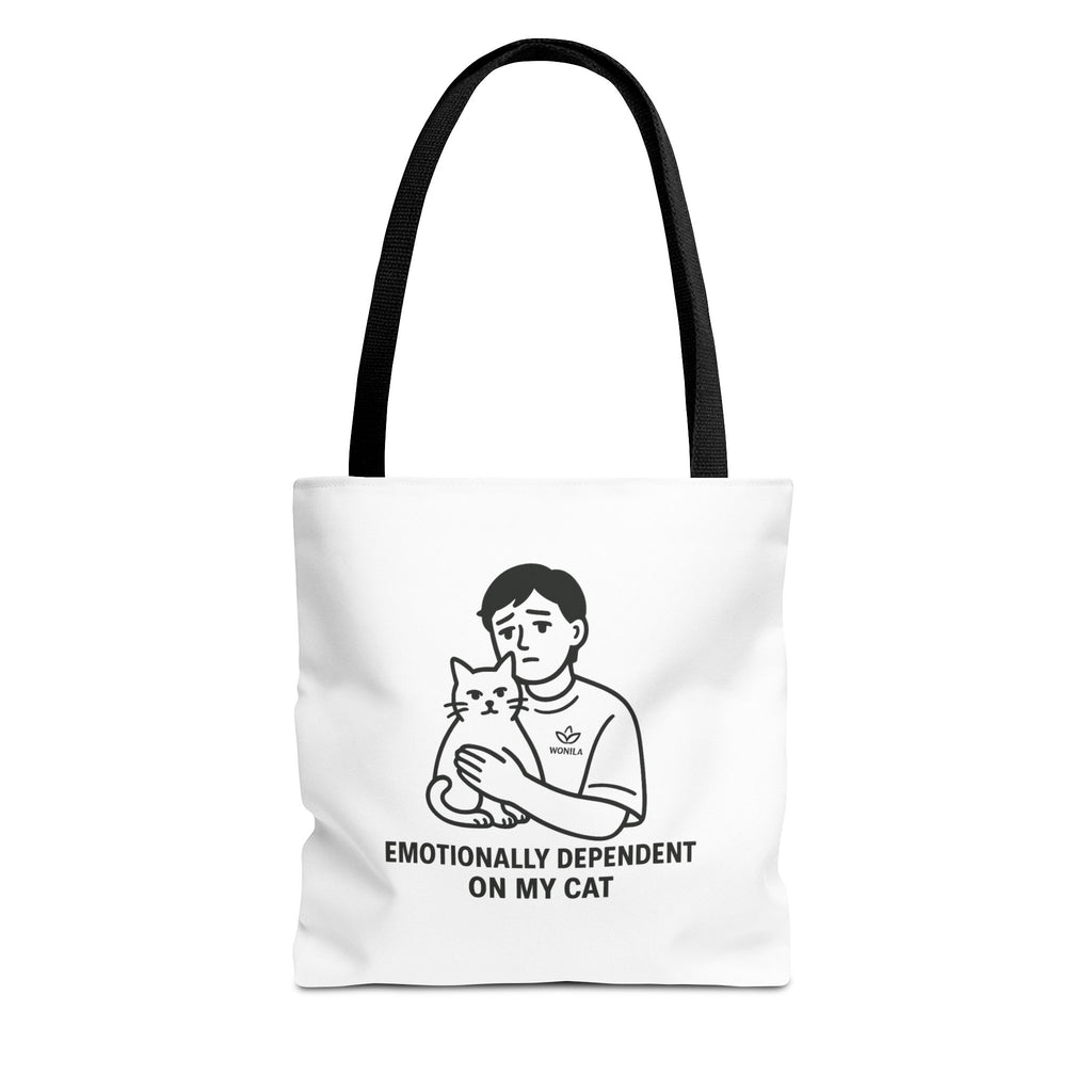 Emotionally Dependent on My Cat Tote Bag
