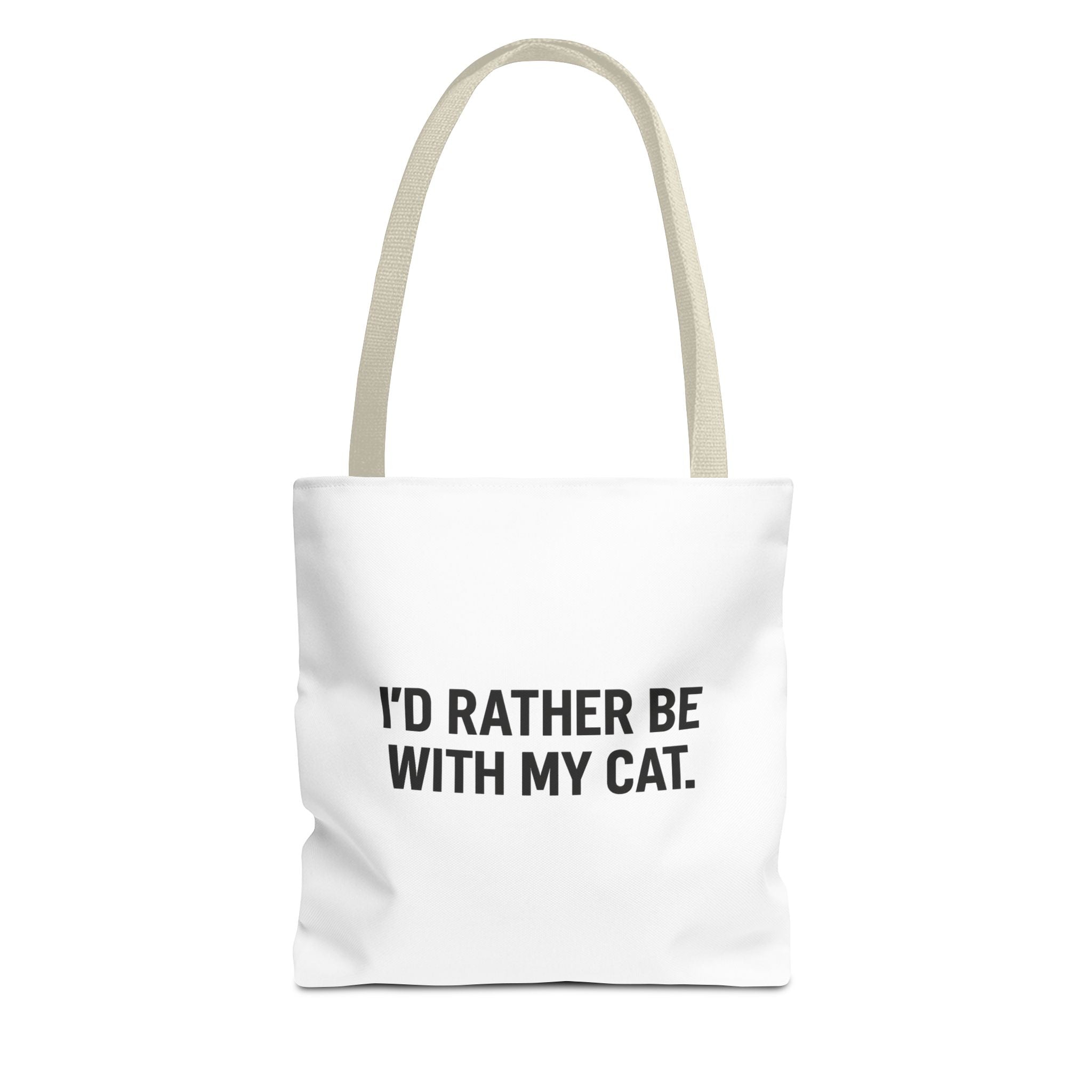 I'd Rather Be With My Cat Tote Bag