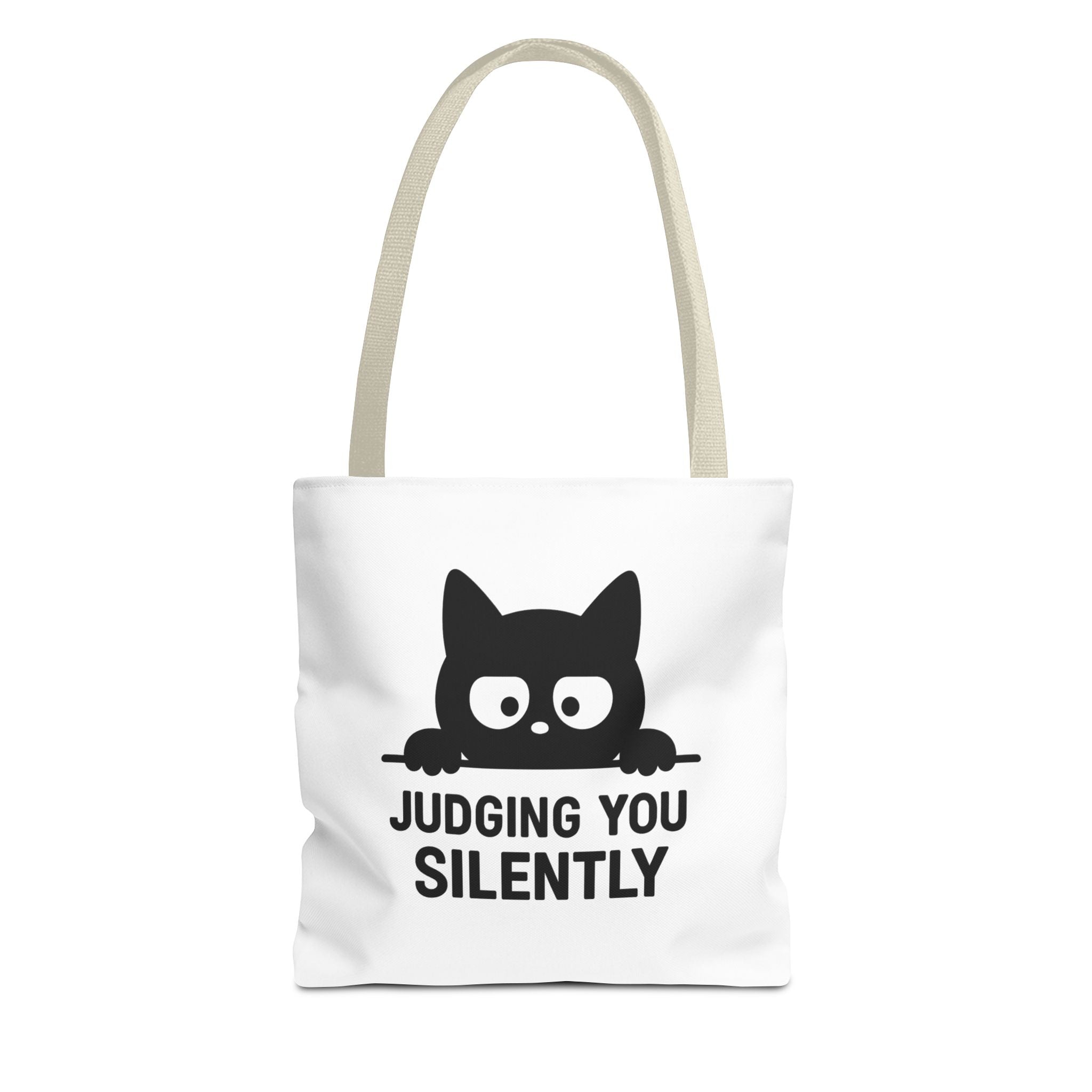 Cute Cat Judging You Silently Tote Bag