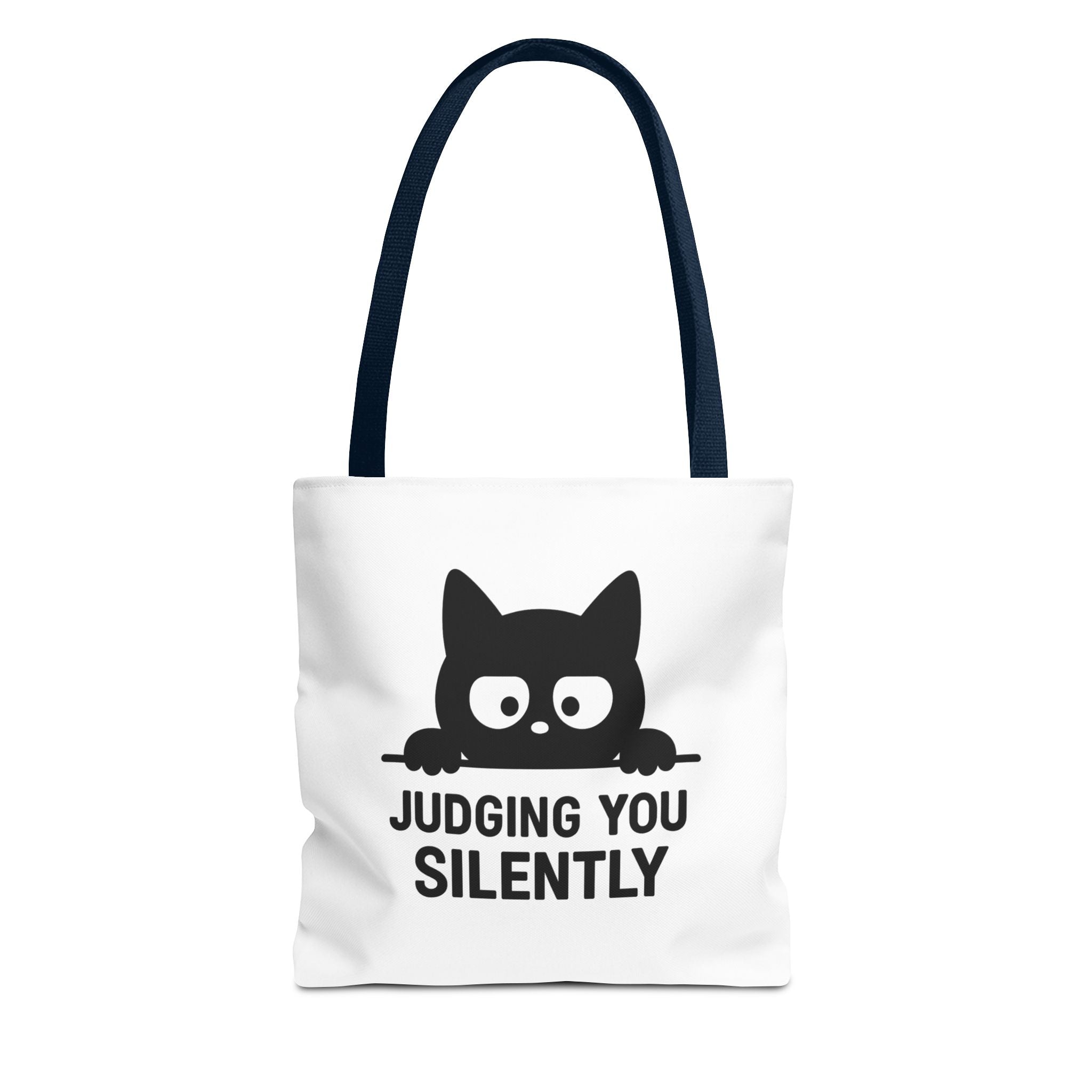 Cute Cat Judging You Silently Tote Bag