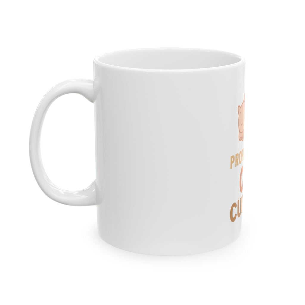 Funny Cat Cuddler Mug
