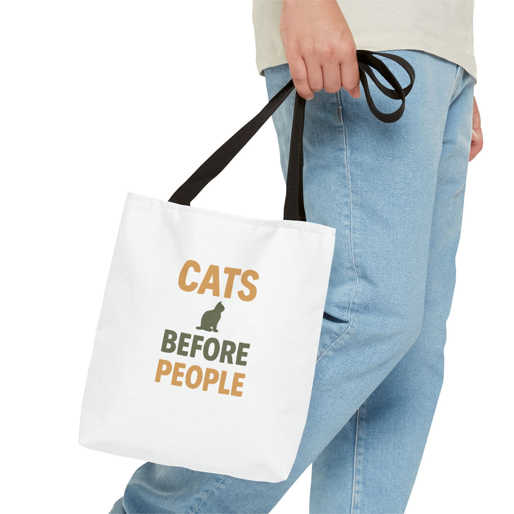 Cats Before People Tote Bag