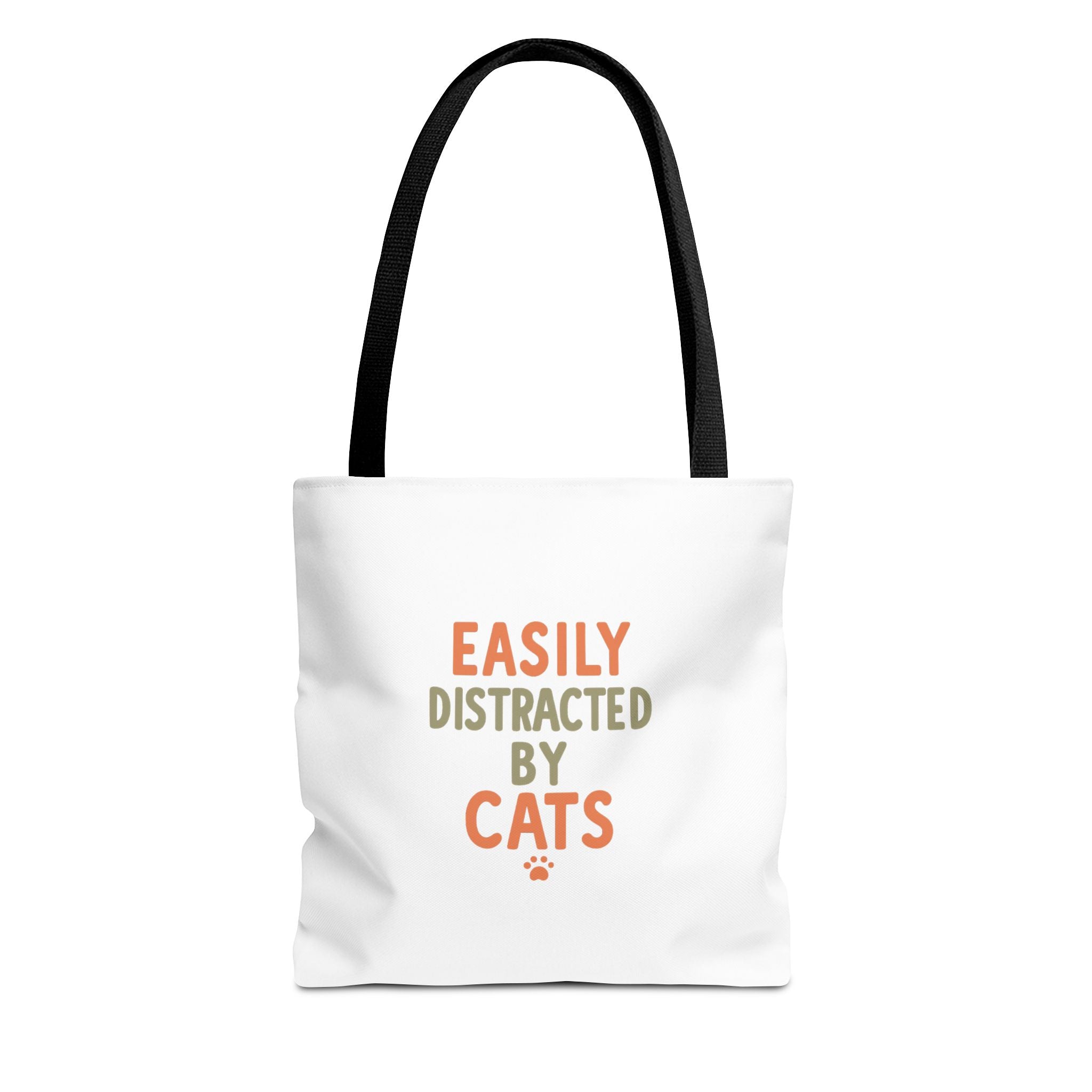 Easily Distracted by Cats Tote Bag