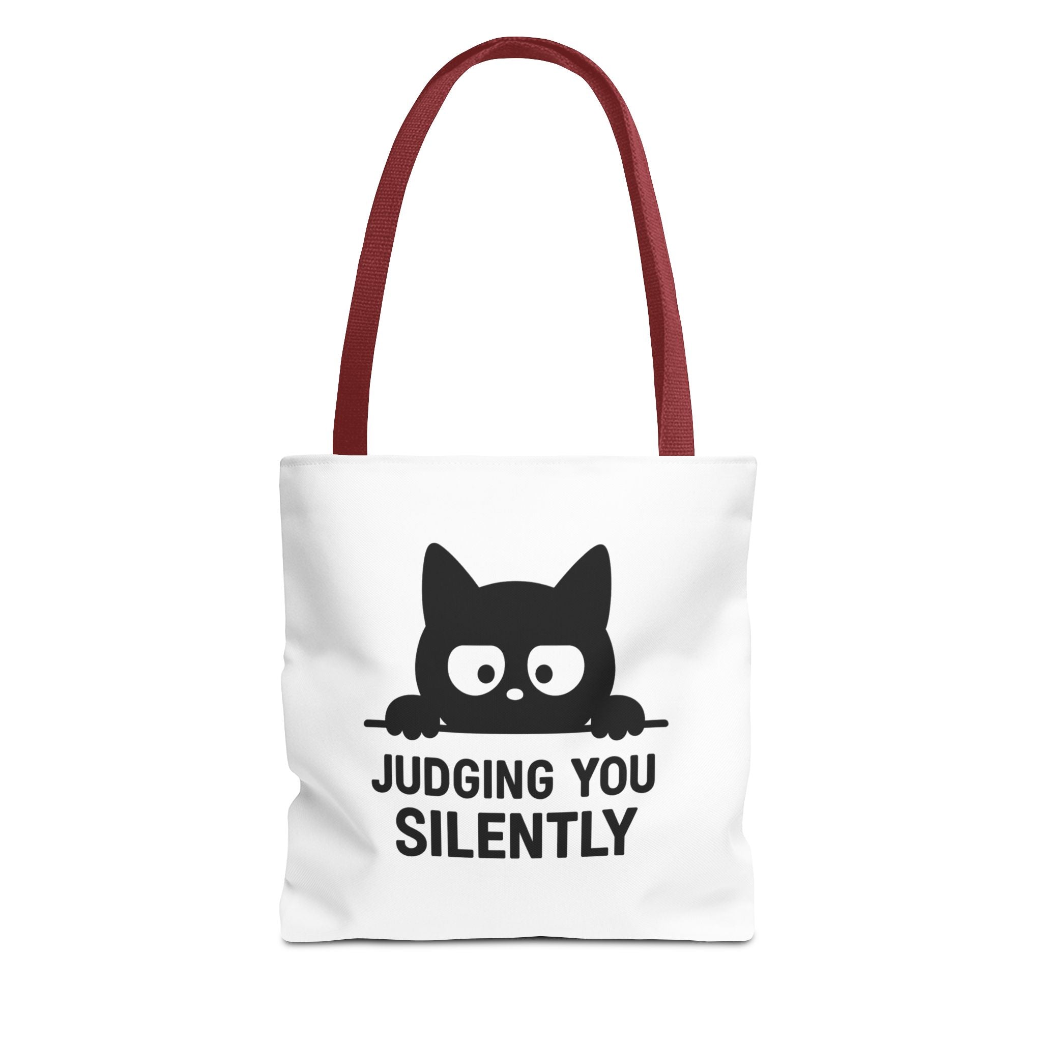 Cute Cat Judging You Silently Tote Bag