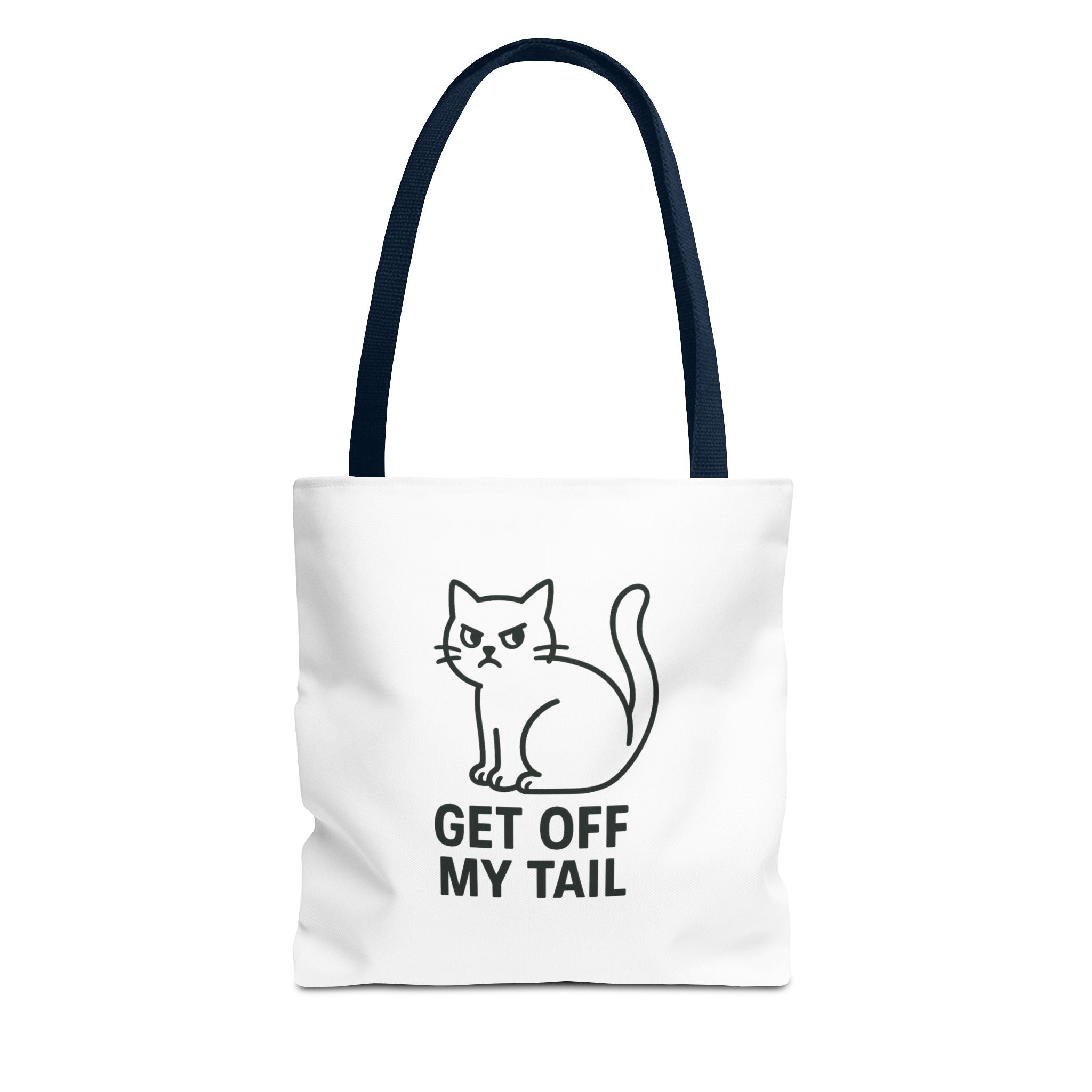 Get Off My Tail Cat Tote Bag