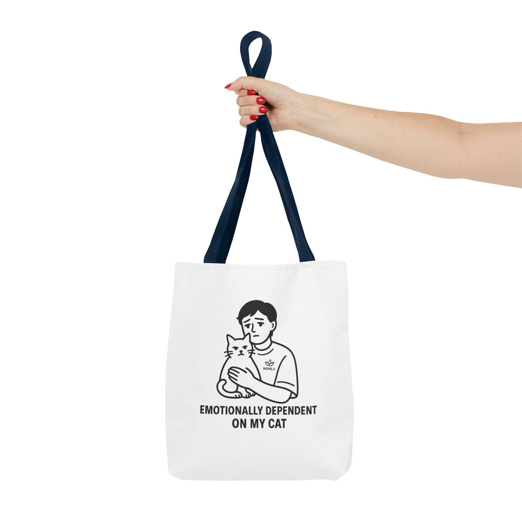 Emotionally Dependent on My Cat Tote Bag
