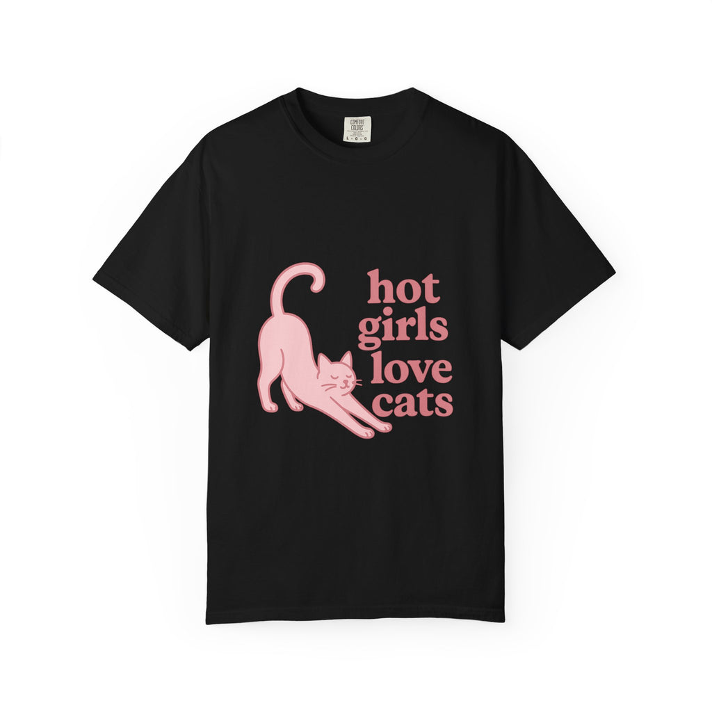 Hot Girls Love Cats T-Shirt