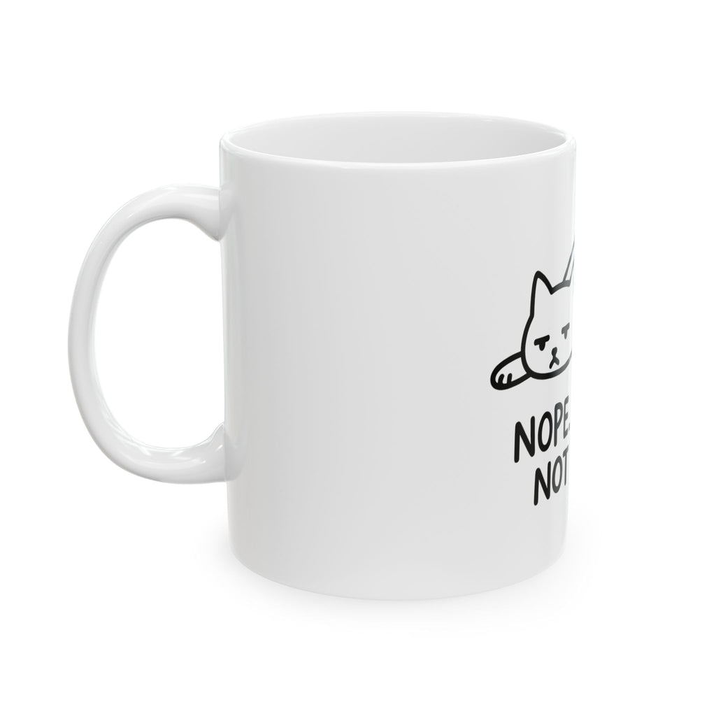 Lazy Cat Ceramic Mug