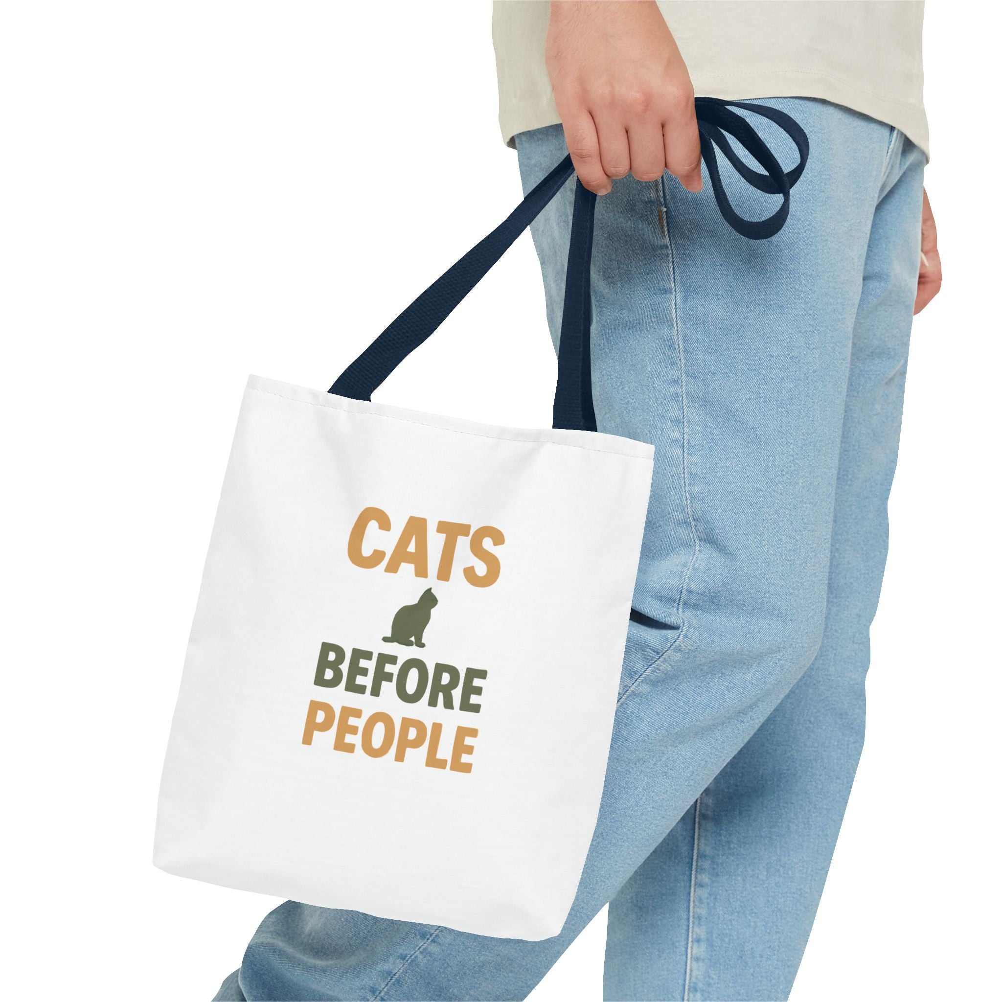 Cats Before People Tote Bag