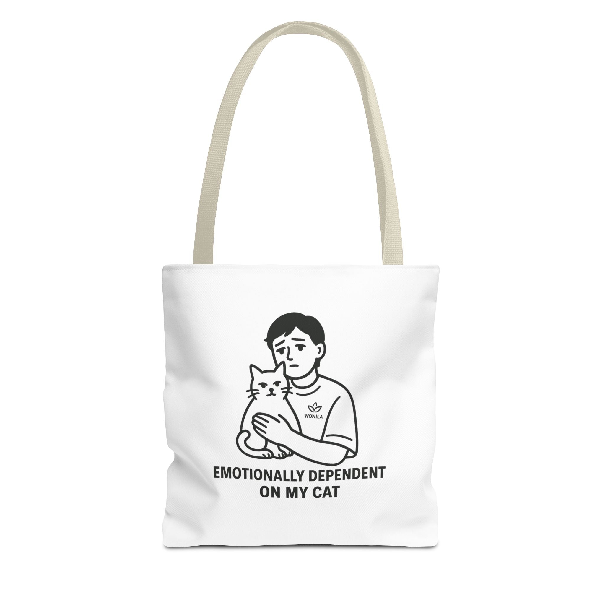 Emotionally Dependent on My Cat Tote Bag