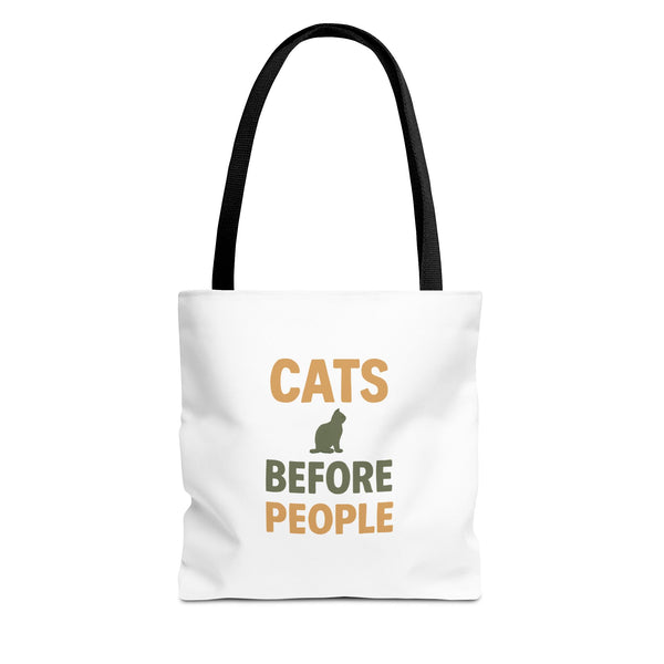 Cats Before People Tote Bag