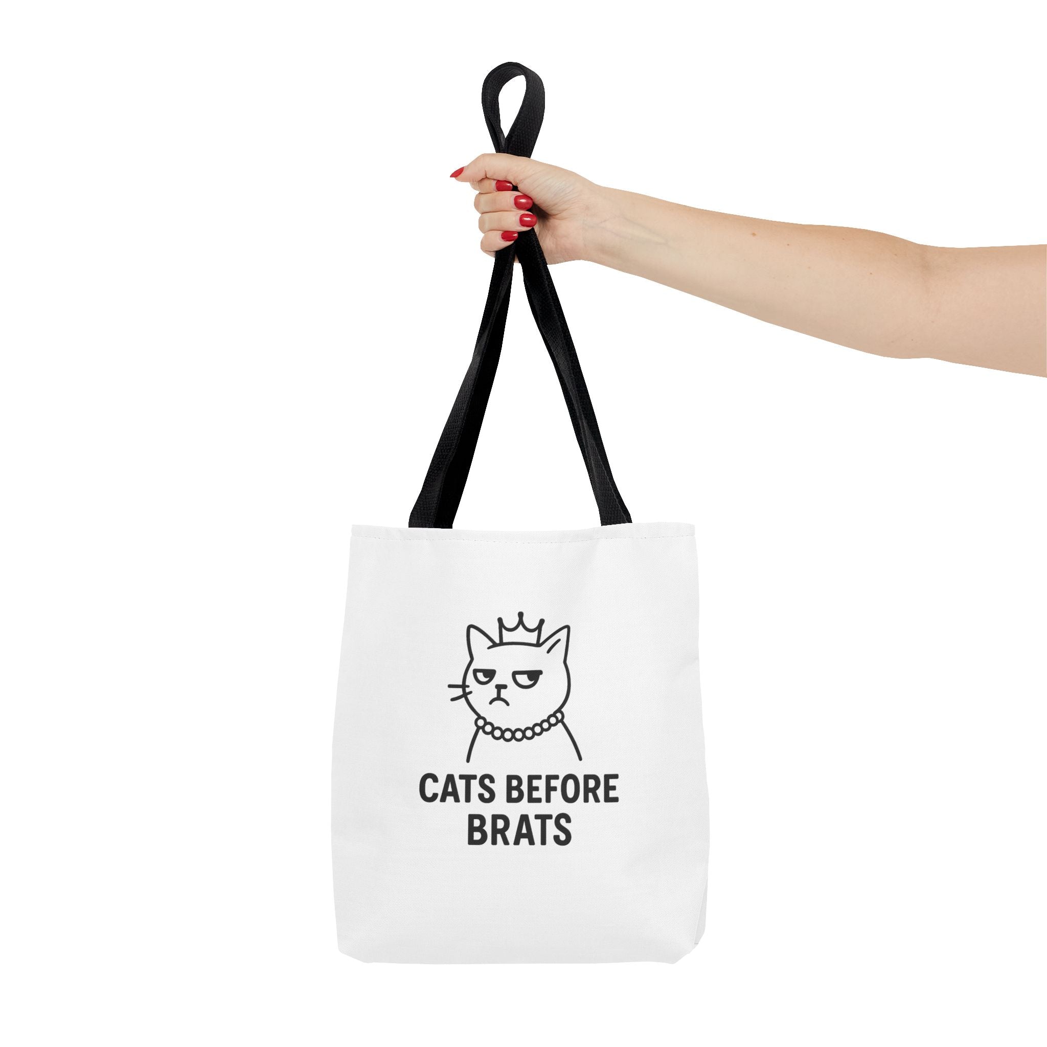 Cats Before Brats Tote Bag