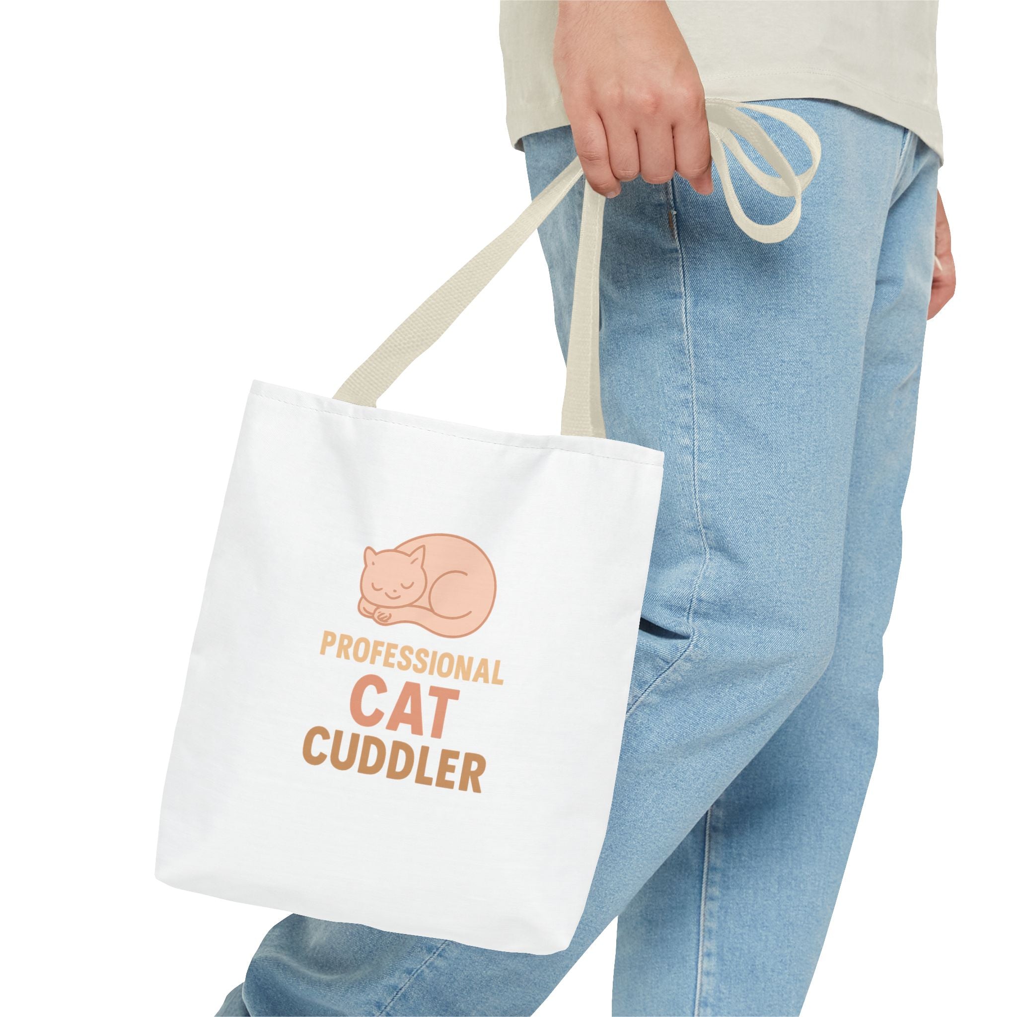 Professional Cat Cuddler Tote Bag