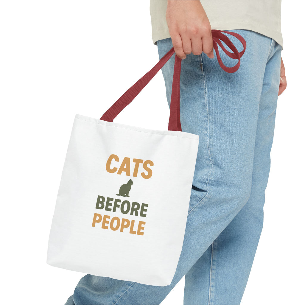 Cats Before People Tote Bag