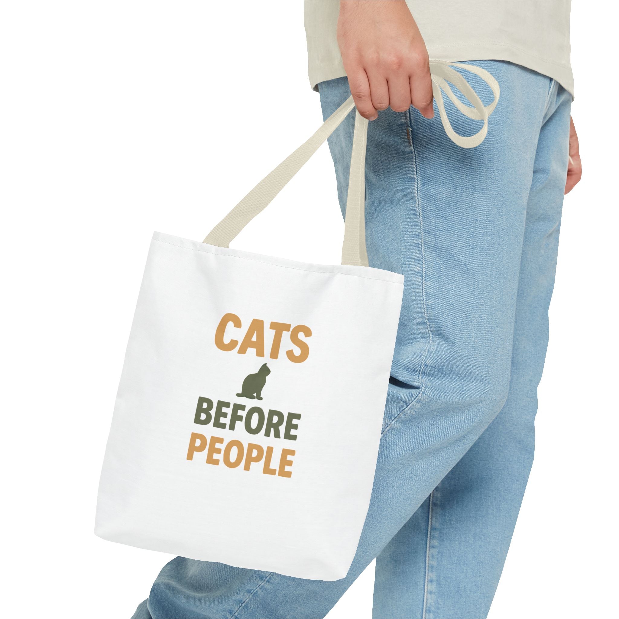 Cats Before People Tote Bag
