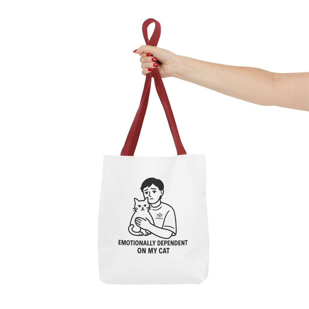 Emotionally Dependent on My Cat Tote Bag