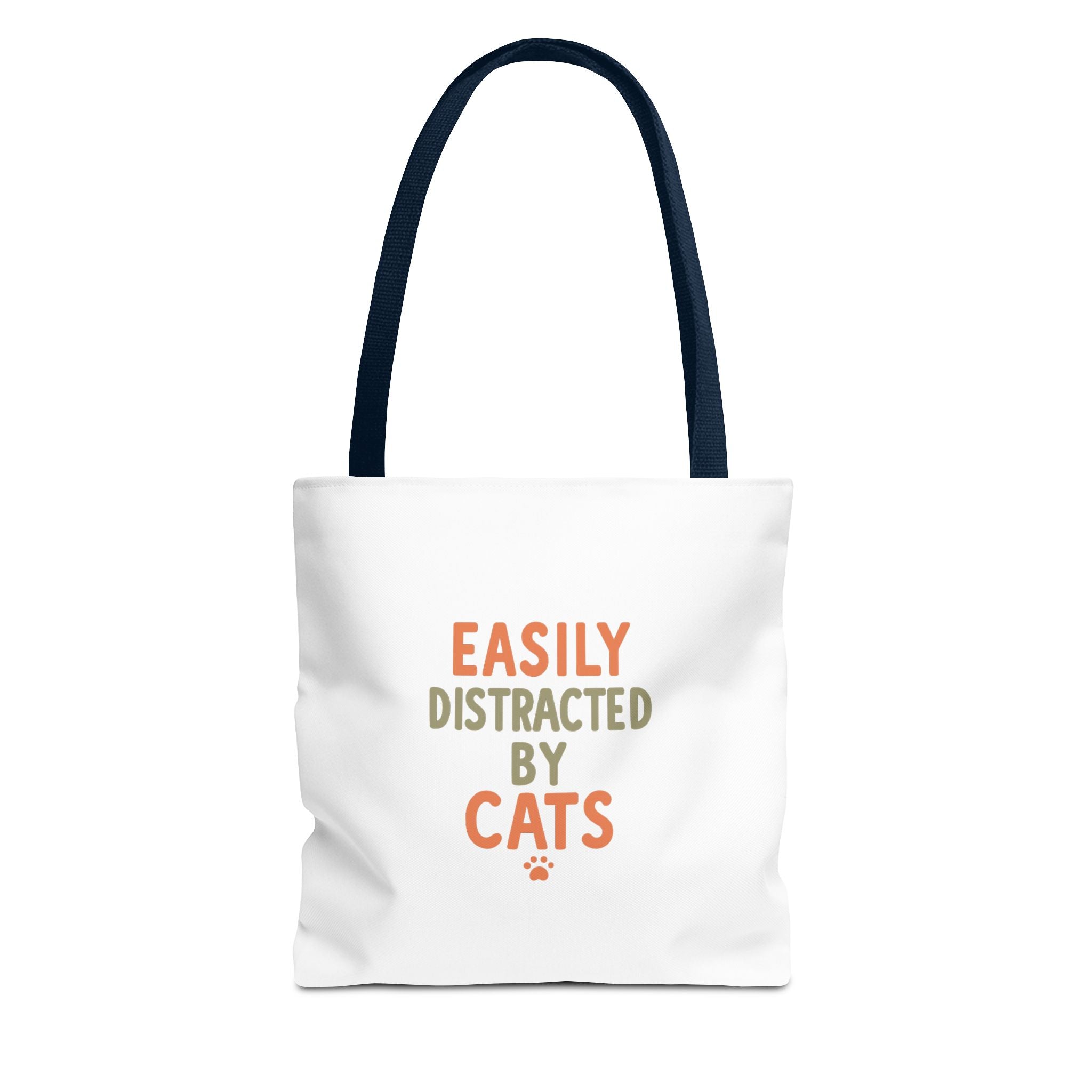 Easily Distracted by Cats Tote Bag