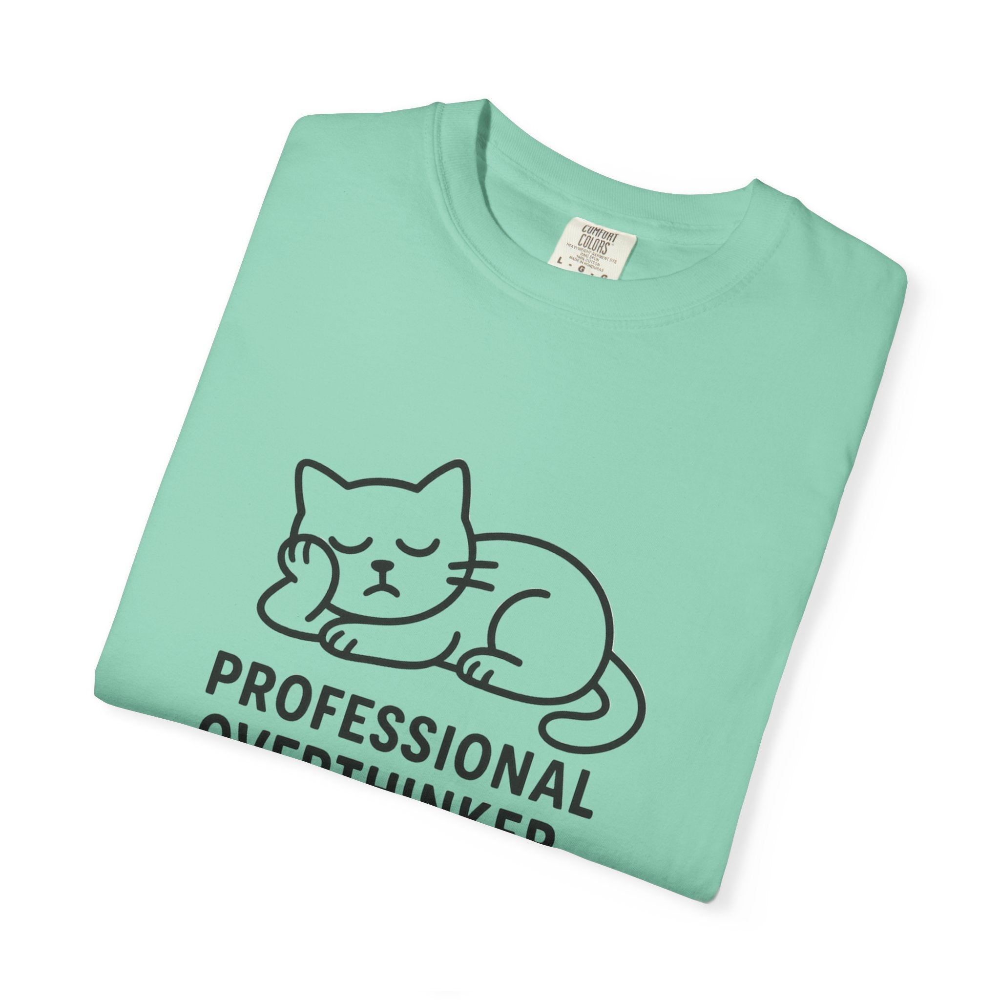 Professional Overthinker Cat T-shirt