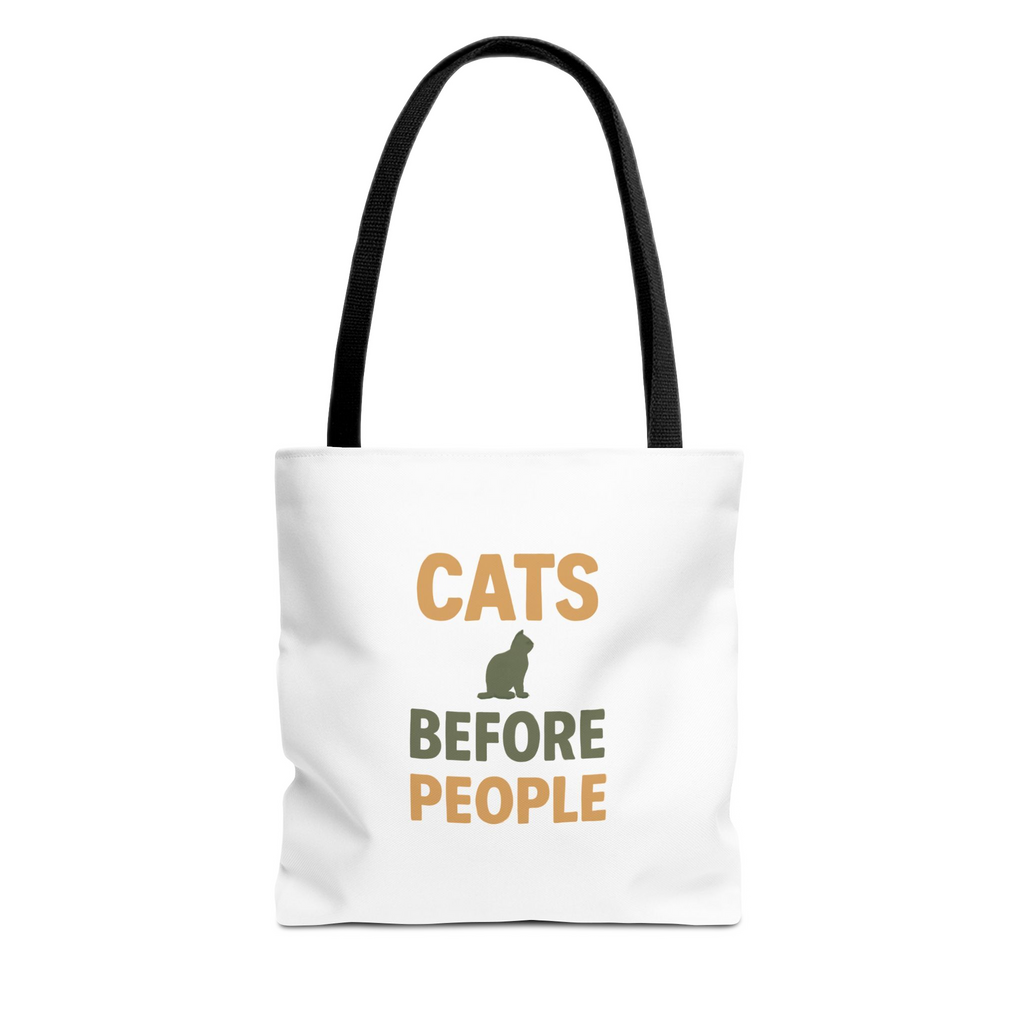 Cats Before People Tote Bag