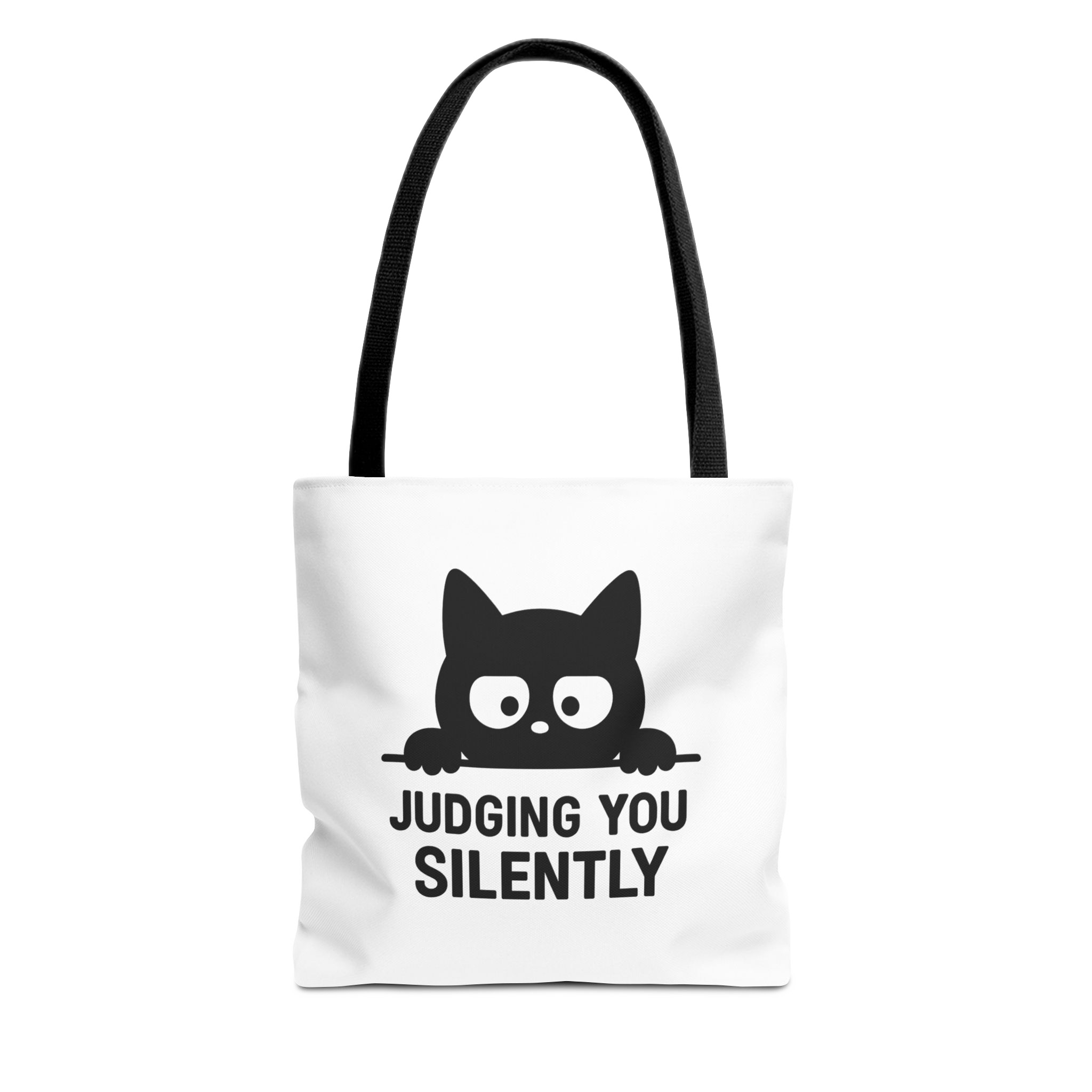 Cute Cat Judging You Silently Tote Bag