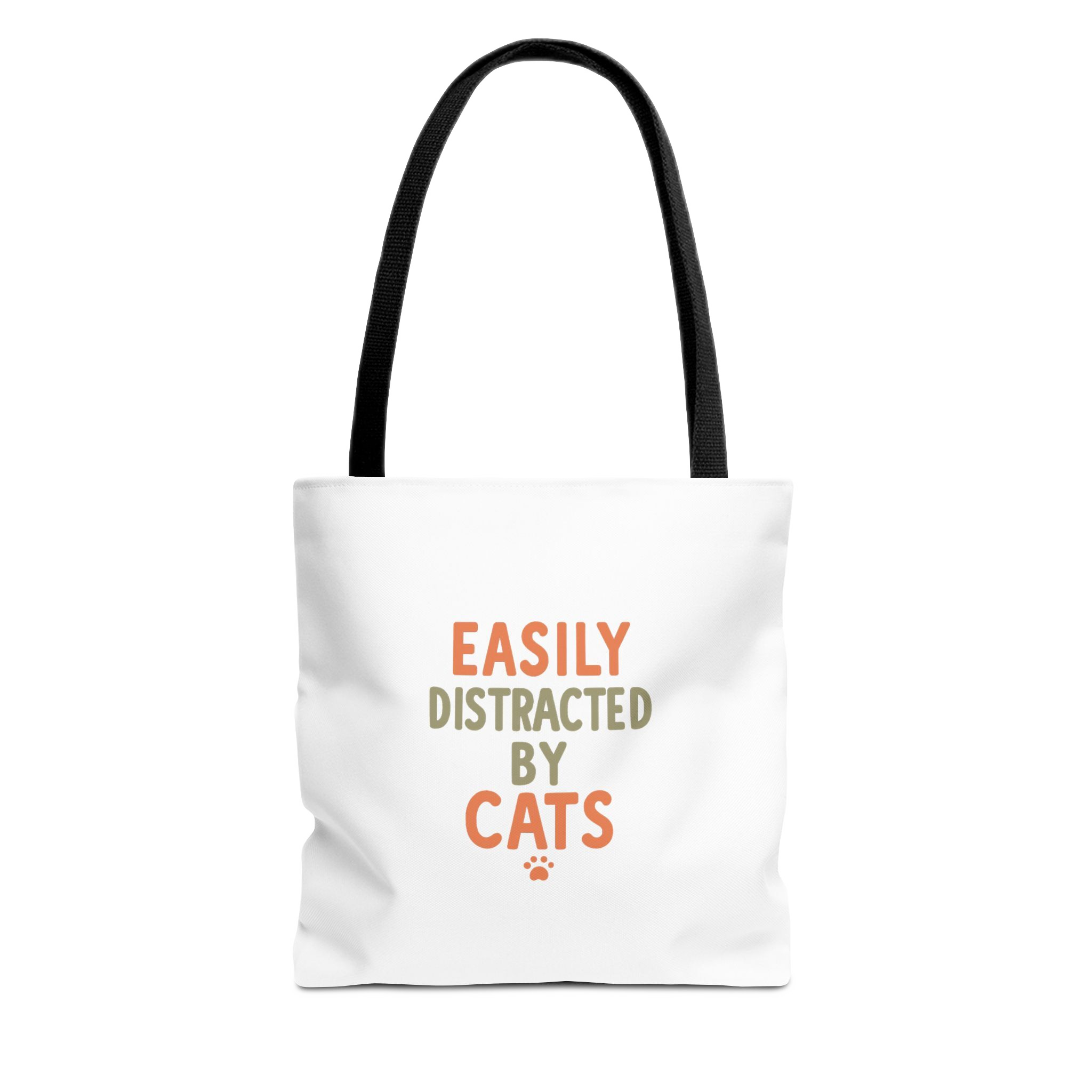 Easily Distracted by Cats Tote Bag
