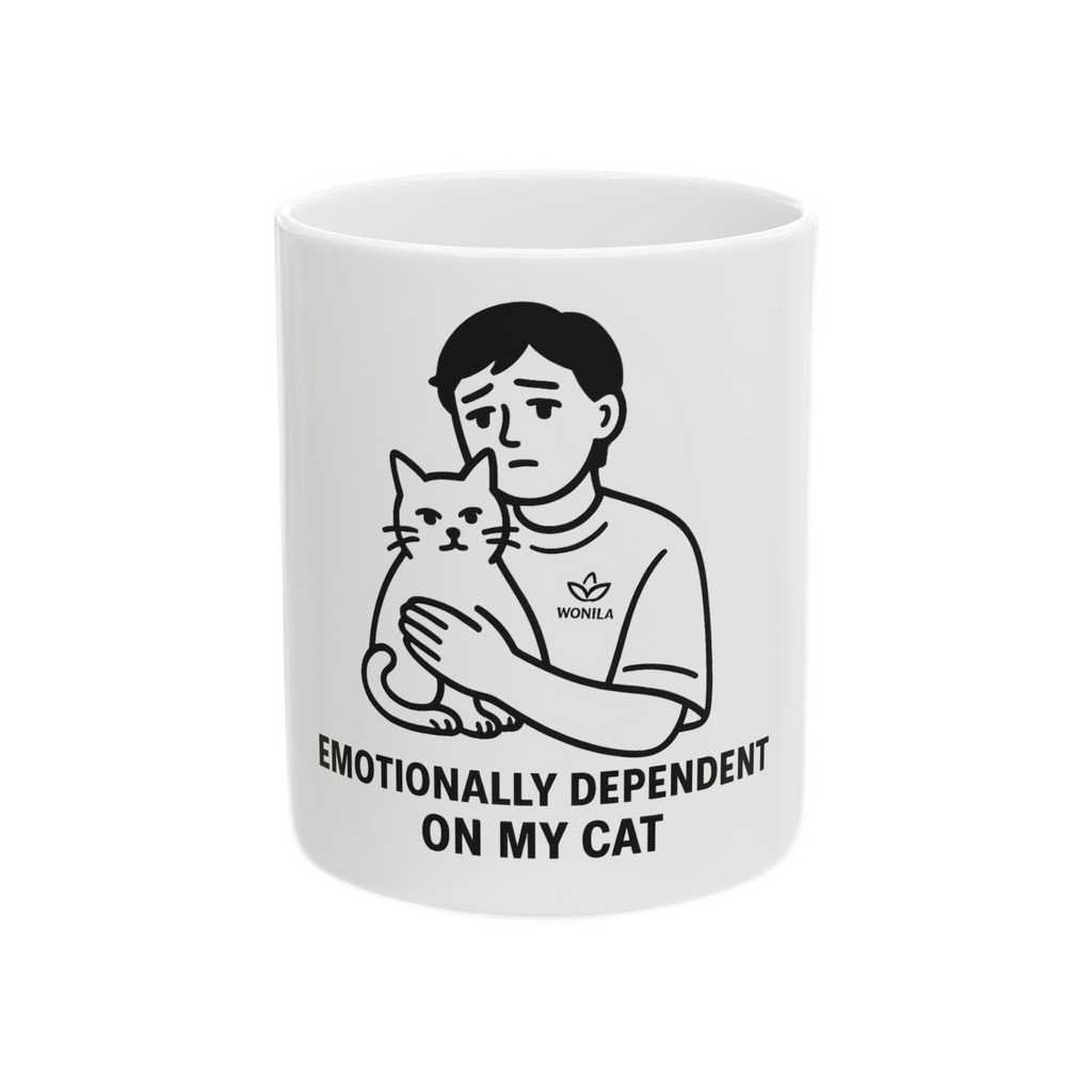Emotional Cat Dependency Mug