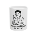Emotional Cat Dependency Mug