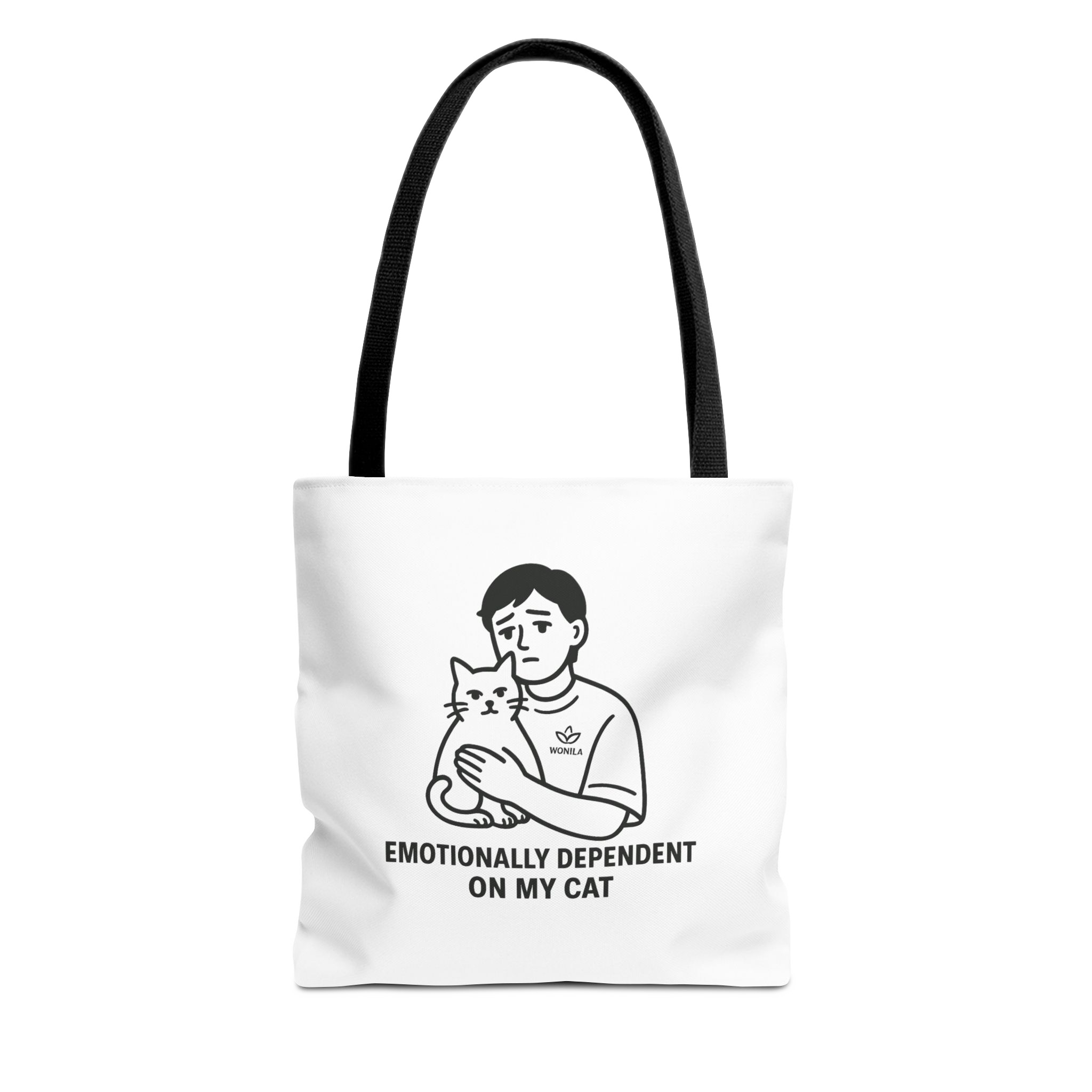 Emotionally Dependent on My Cat Tote Bag
