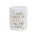 Cute Cat Lover's Ceramic Mug