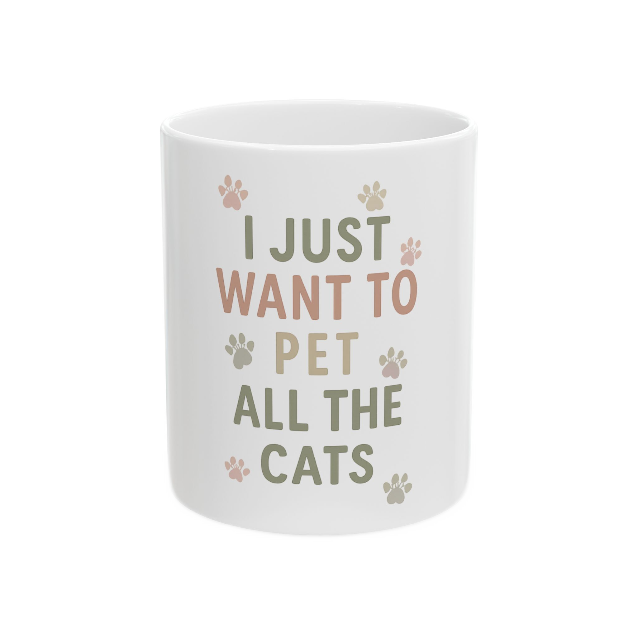 Cute Cat Lover's Ceramic Mug