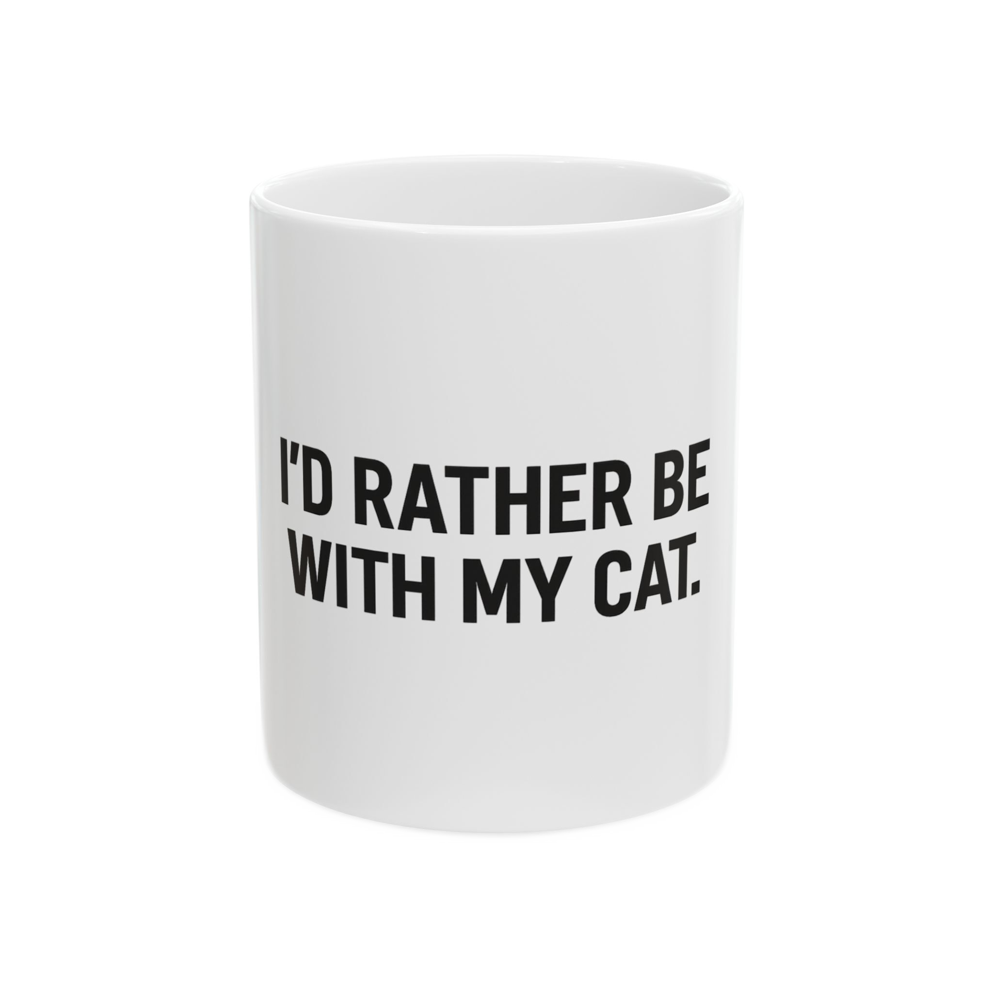 Cat Lover's Ceramic Mug
