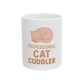 Funny Cat Cuddler Mug