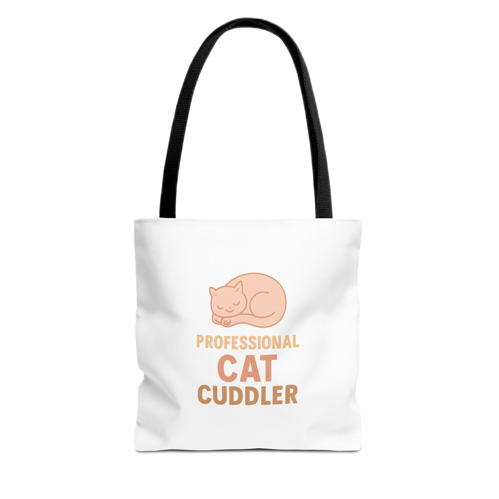 Professional Cat Cuddler Tote Bag