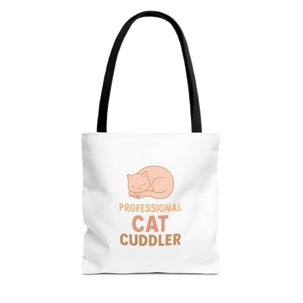 Professional Cat Cuddler Tote Bag